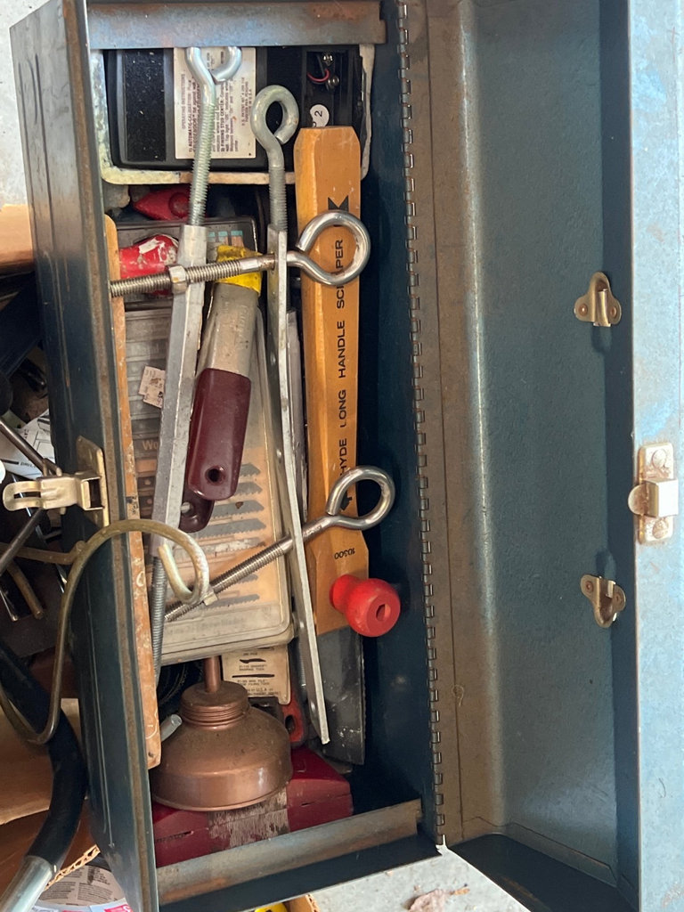 Assorted Garage Tools and Hardware - image 6 of 9