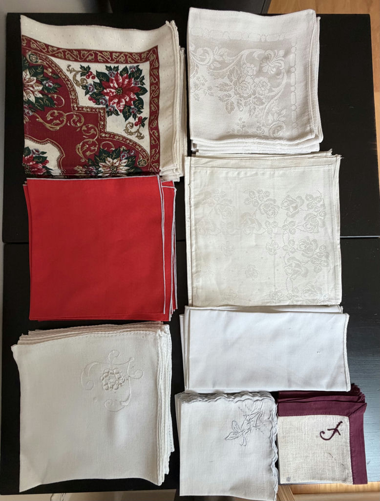 Cloth Napkins Group - image 1 of 9