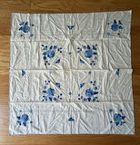 Vintage Handmade Table Linens: Appliqué Tablecloth/Napkins & Embroidered Placemats/Table Doily - thumbnail 2 of 10