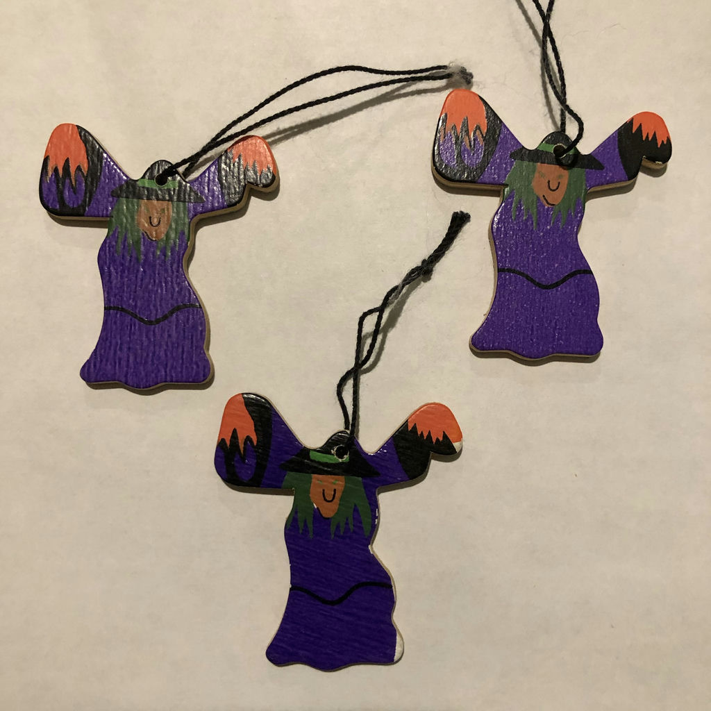 Vintage Annalee Witch with Moon & Halloween Tree - image 20 of 23