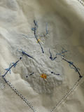 Vintage Handmade Table Linens: Appliqué Tablecloth/Napkins & Embroidered Placemats/Table Doily - thumbnail 4 of 10