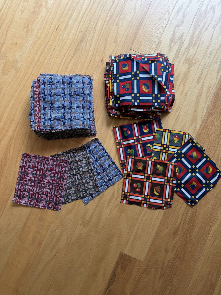 Vintage Fabric Samples for Quilting and Crafts - image 14 of 24