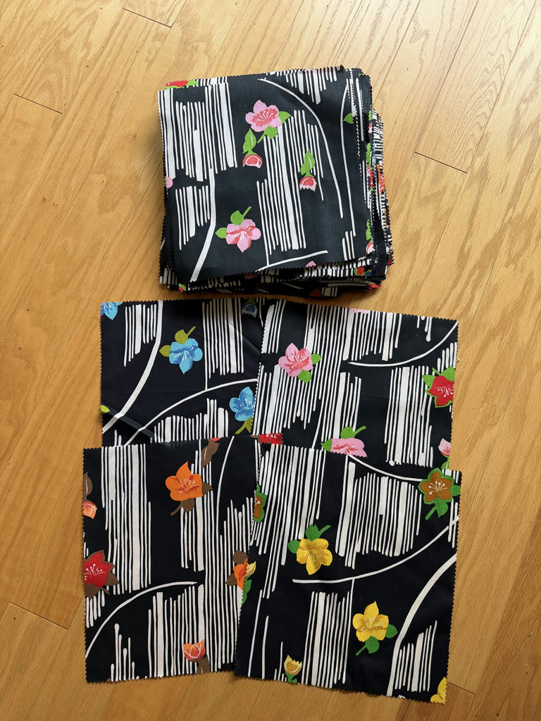 Vintage Fabric Samples for Quilting and Crafts - image 9 of 24
