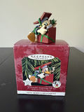 Jim Shore Disney Christmas Figurine & Hallmark Donald Duck Ornament - thumbnail 7 of 13