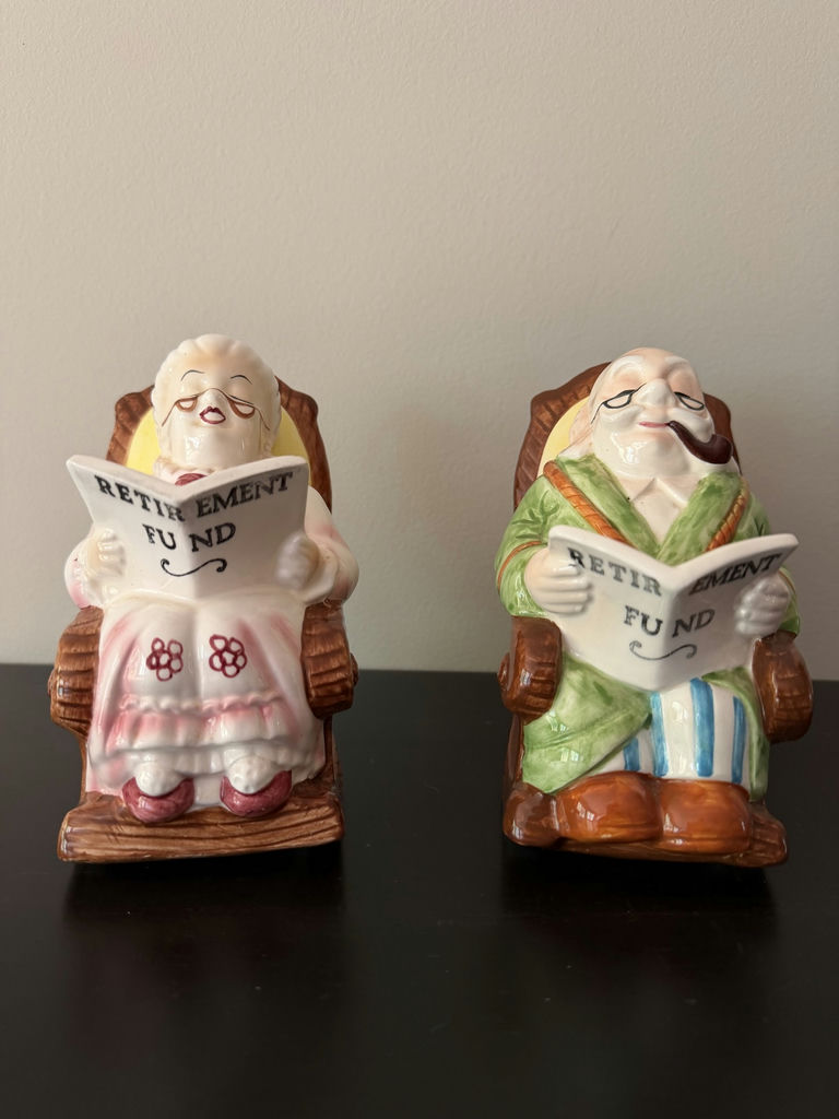 Vintage Coin Banks/Piggy Banks - Group Of 5 - image 8 of 24
