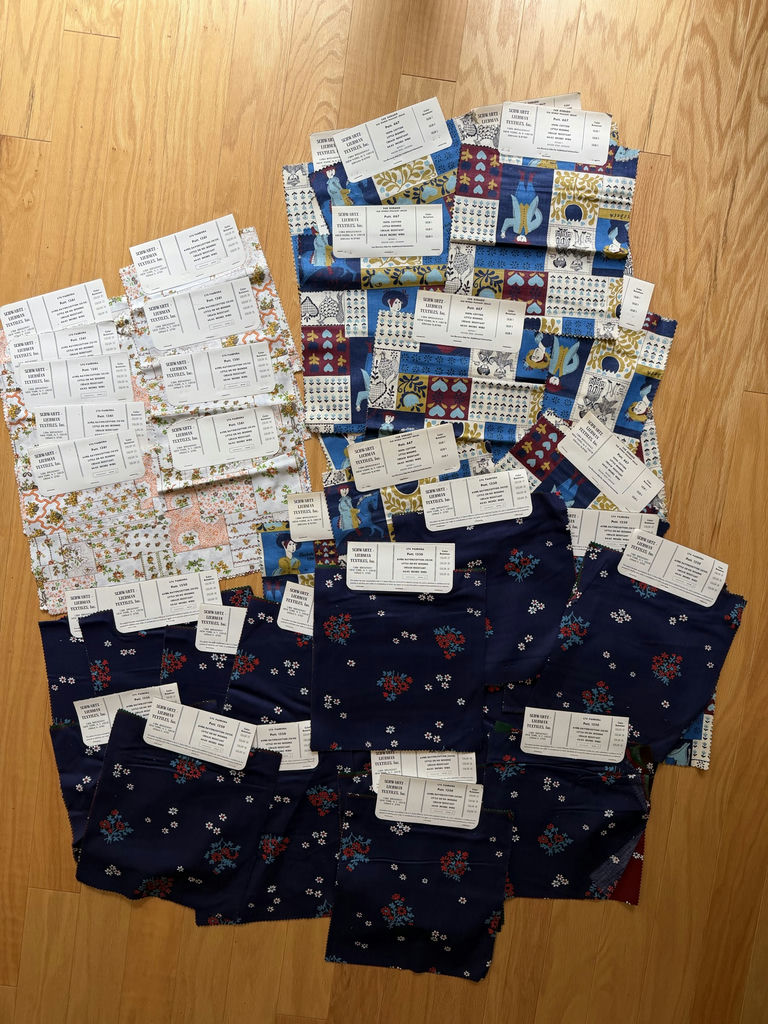 Vintage Fabric Samples for Quilting and Crafts - image 15 of 24