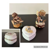 Vintage Trinket Boxes - One Music Box - thumbnail 1 of 15