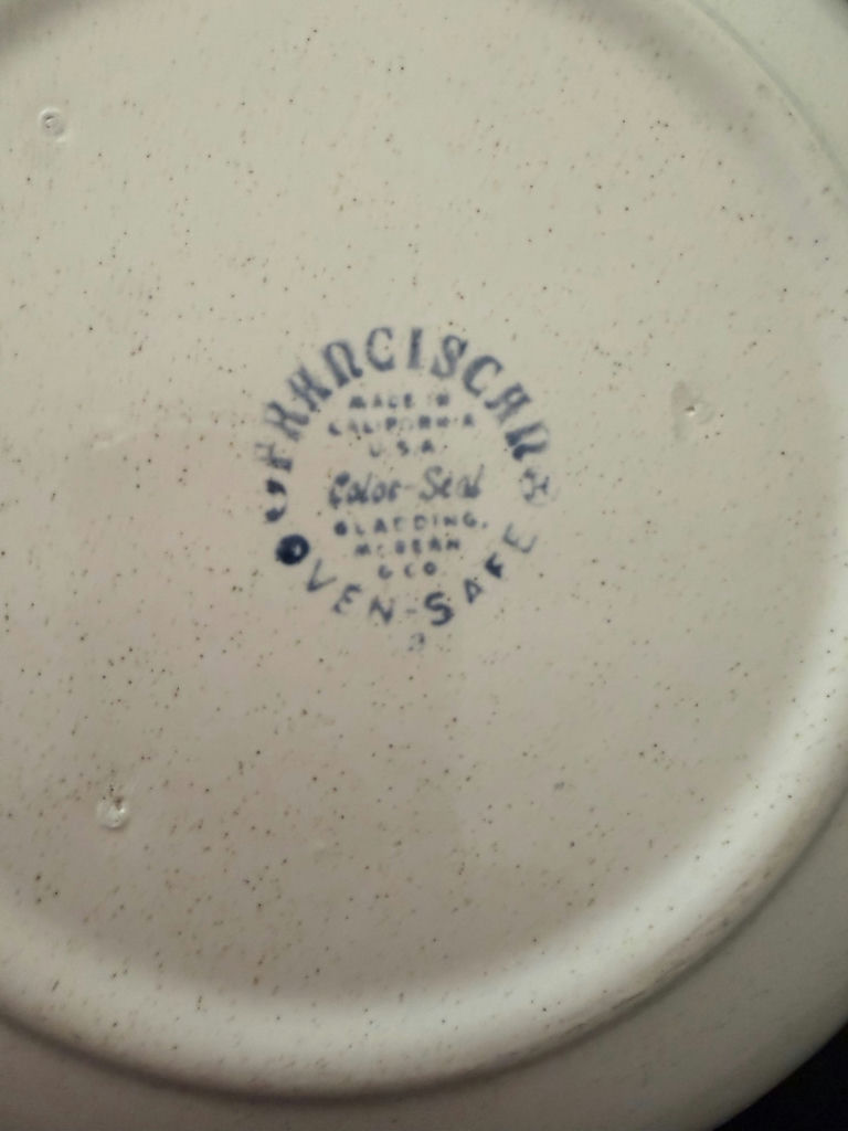 Franciscan Atomic Starburst MCM Covered Serving Bowl and Divided Dish - image 7 of 9