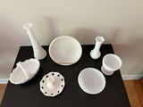 Vintage Milk Glass - 7 Pieces - thumbnail 2 of 6