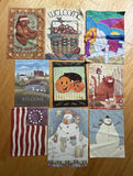 Garden Flags - Group Of 9 - thumbnail 1 of 10