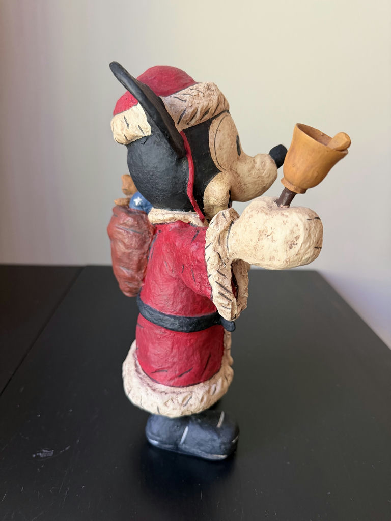 Dept 56 Santa Mickey Mouse  Figurine & Disney Mini Waffle Maker - image 5 of 9
