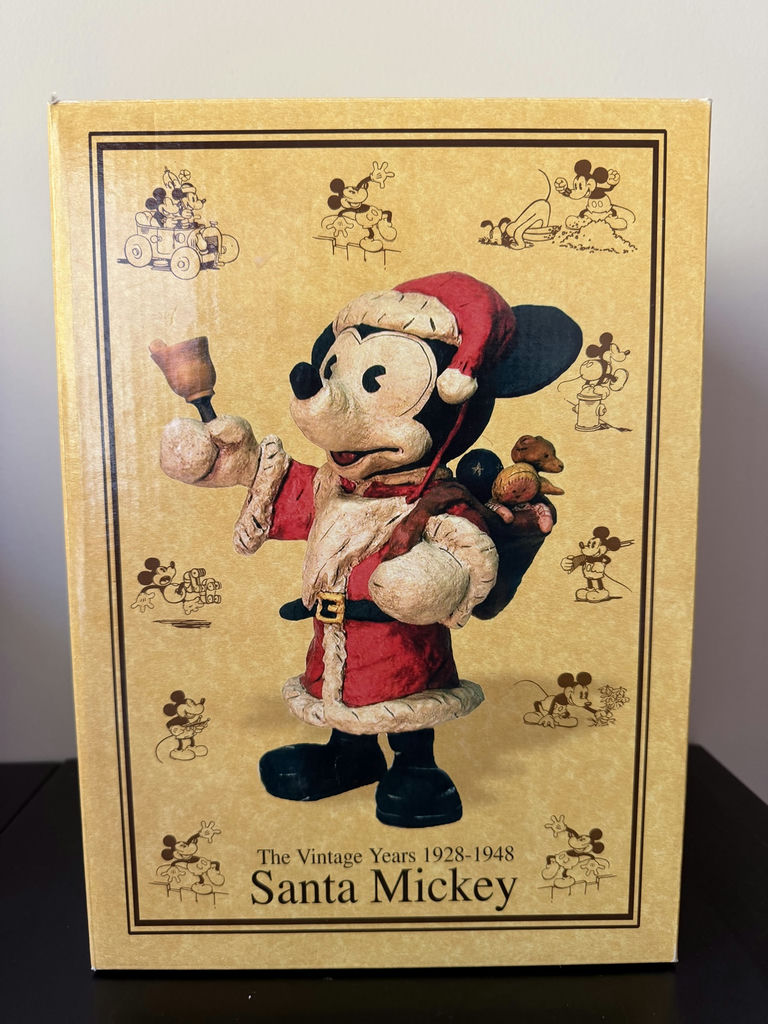 Dept 56 Santa Mickey Mouse Figurine & Disney Mini Waffle Maker - image 7 of 9