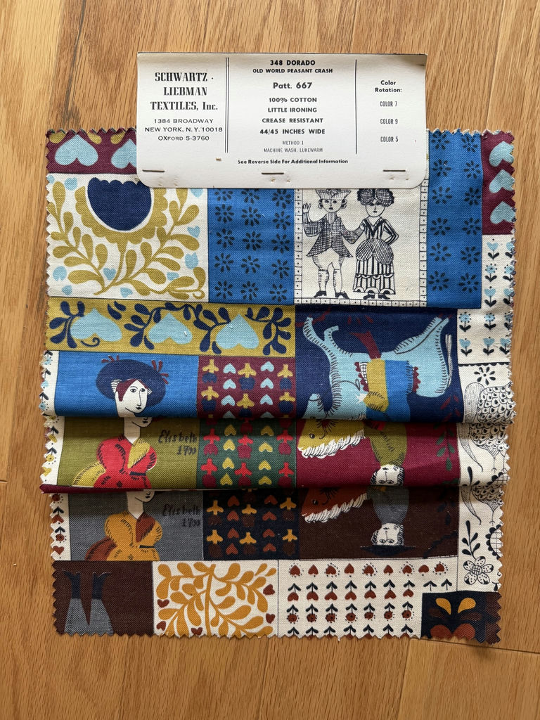 Vintage Fabric Samples for Quilting and Crafts - image 18 of 24