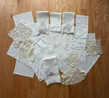 Vintage Linens - Hand Towels, Doilies, Other - thumbnail 1 of 14