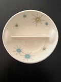 Franciscan Atomic Starburst MCM Covered Serving Bowl and Divided Dish - thumbnail 6 of 9
