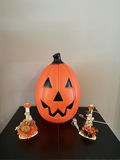 Vintage Inspired Candlesticks - Pumpkin Blow Mold - thumbnail 1 of 4
