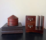 Wooden Boxes & Desk Organizer - thumbnail 1 of 16