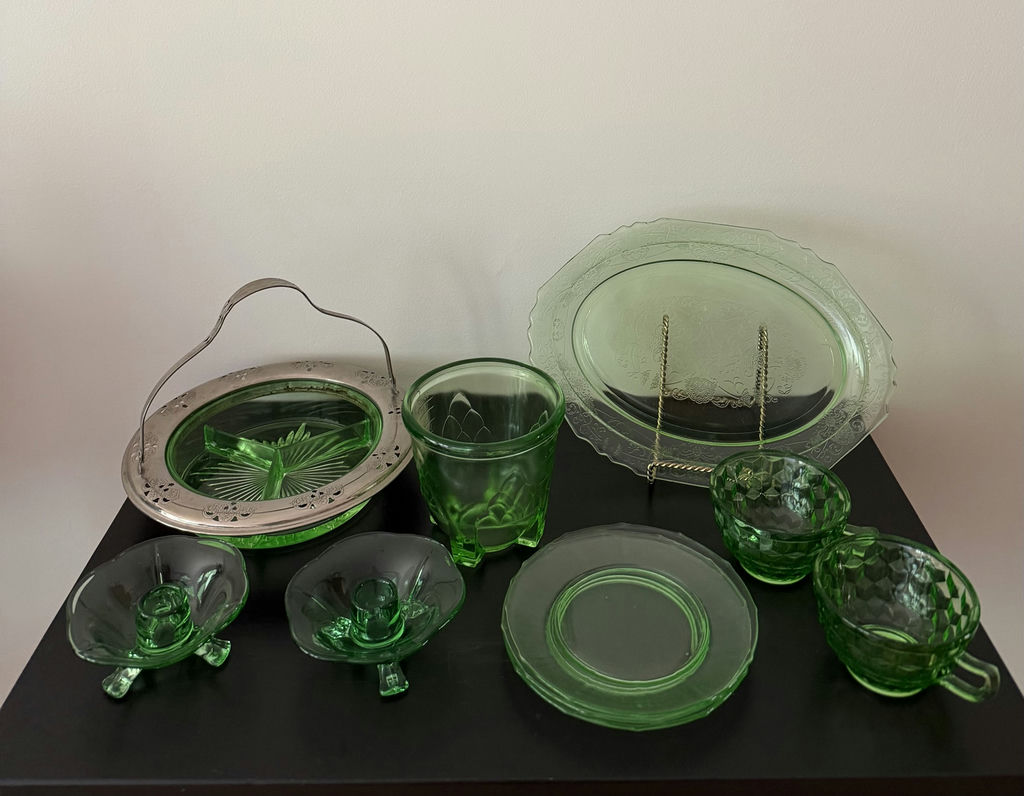 Vintage Uranium & Depression Green Glass - image 2 of 20