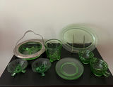 Vintage Uranium & Depression Green Glass - thumbnail 2 of 20