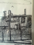 Signed LE Print Cranston Print Works Clock Tower in Webster, MA - thumbnail 4 of 11