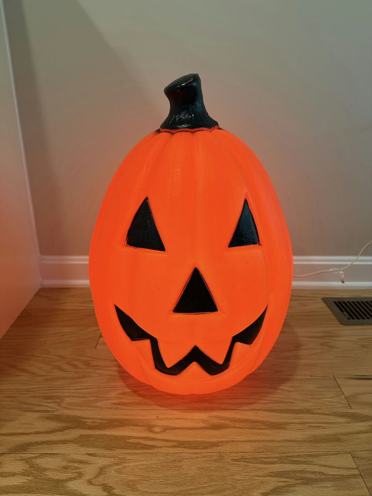 Vintage Inspired Candlesticks - Pumpkin Blow Mold - image 2 of 4