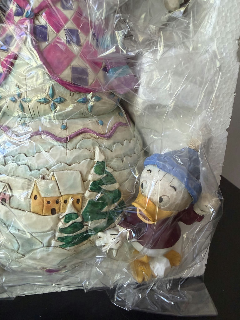Jim Shore Disney Christmas Figurine & Hallmark Donald Duck Ornament - image 5 of 13
