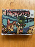 Vintage Disney Winnie the Pooh & Friends Tapestry Throw Blanket - New - thumbnail 2 of 4