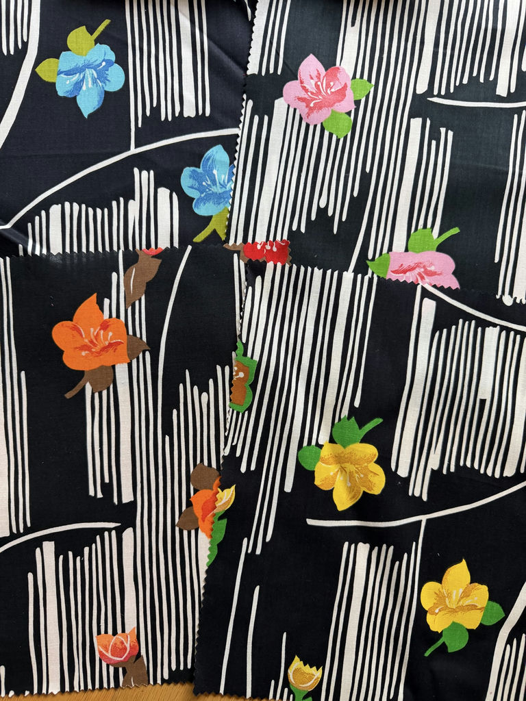 Vintage Fabric Samples for Quilting and Crafts - image 10 of 24