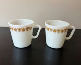 Pyrex Butterfly Gold Mugs & Corning Cornflower Casserole - thumbnail 5 of 7