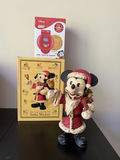 Dept 56 Santa Mickey Mouse  Figurine & Disney Mini Waffle Maker - thumbnail 1 of 9