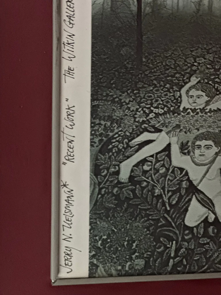 Vintage Exhibition Poster for The Witkin Gallery in NY show of Jerry Uelsmann - image 2 of 3