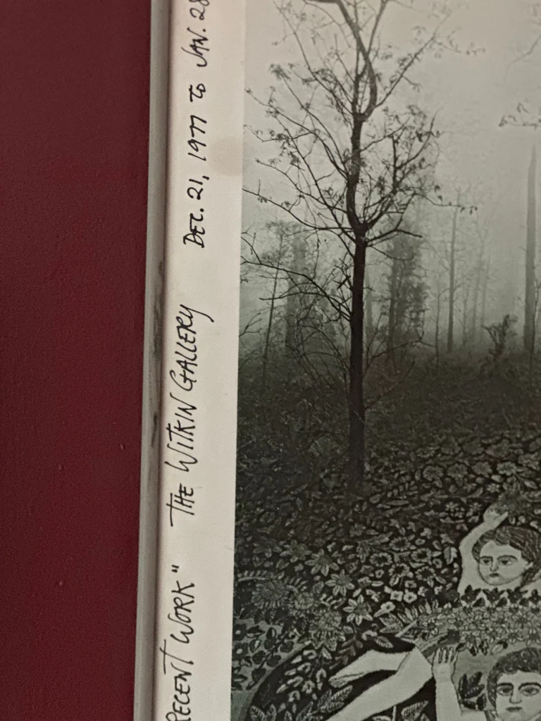 Vintage Exhibition Poster for The Witkin Gallery in NY show of Jerry Uelsmann - image 3 of 3