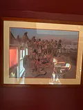 Framed Historical Scene Print - thumbnail 1 of 2