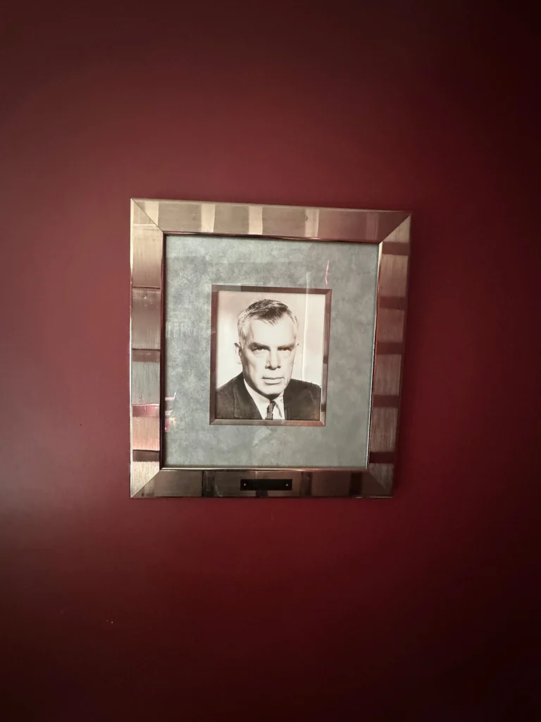 Signed Framed Photograph of Lee Marvin - image 1 of 4