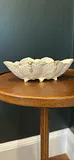 Aynsley Pembroke Bone China Footed Shell and Tassel Oval Bowl - thumbnail 1 of 3