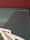 Large Framed Art-Deco Print of 1935 Ocean Liner Normandie by Artist A.M. Cassandrew - thumbnail 3 of 3