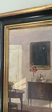 Signed oil painting by Danish painter Carl Vilhelm Holsoe - thumbnail 7 of 8