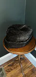 Dark Black Plush Fur Cossack-Style Hat - thumbnail 1 of 5