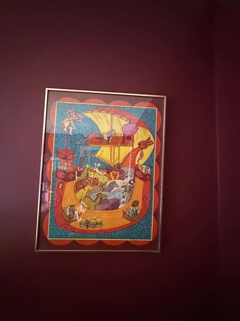 Colorful Framed Print of Noah's Ark - image 1 of 2