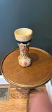 Vintage Handpainted, 3-D Relief Porcelain Vase - thumbnail 1 of 5