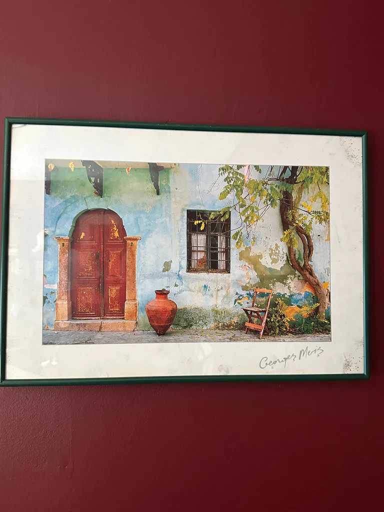 Framed artwork by a local painter - image 2 of 2