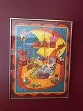 Colorful Framed Print of Noah's Ark - thumbnail 2 of 2