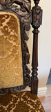 Antique Style Wooden Dining Table and Four Carved Chairs - thumbnail 6 of 21