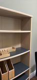 Wooden Bookshelf with Bamboo Organizers - thumbnail 2 of 10