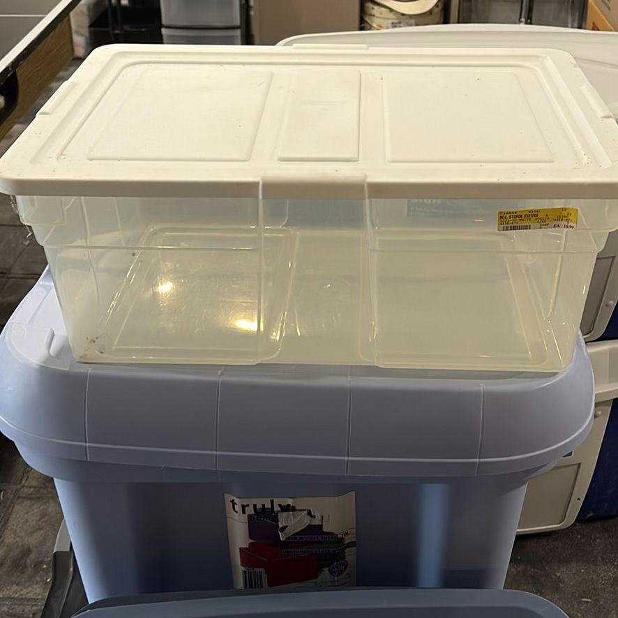 Plastic Storage Totes and Storage Bins with Lids - image 6 of 10