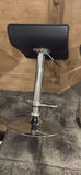 Set of Three Black Adjustable Bar Stools - thumbnail 7 of 8