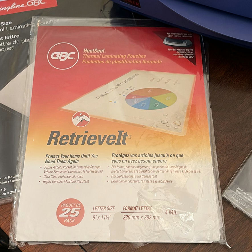 GBC Creative Laminator with Thermal Laminating Pouches - image 4 of 6