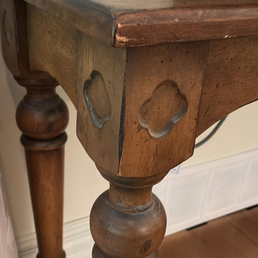 Wooden Console Table - image 8 of 9