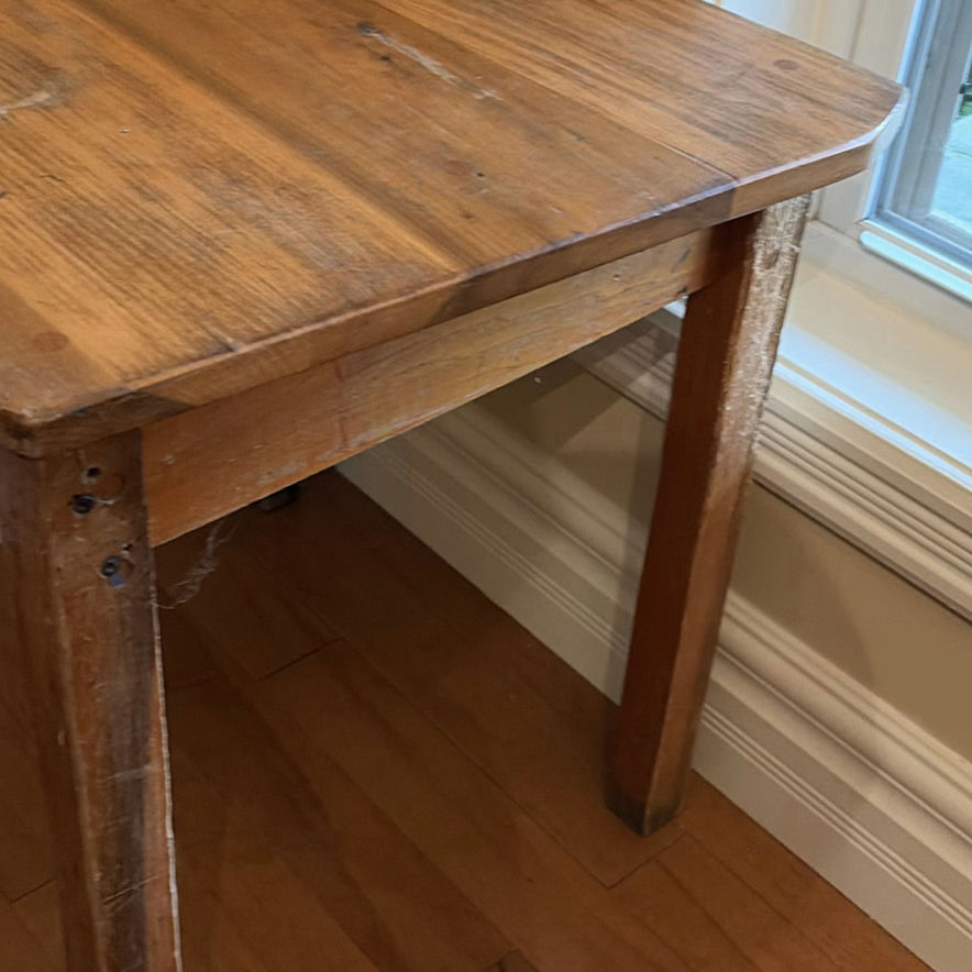 Wooden Side Table Desk - image 9 of 10