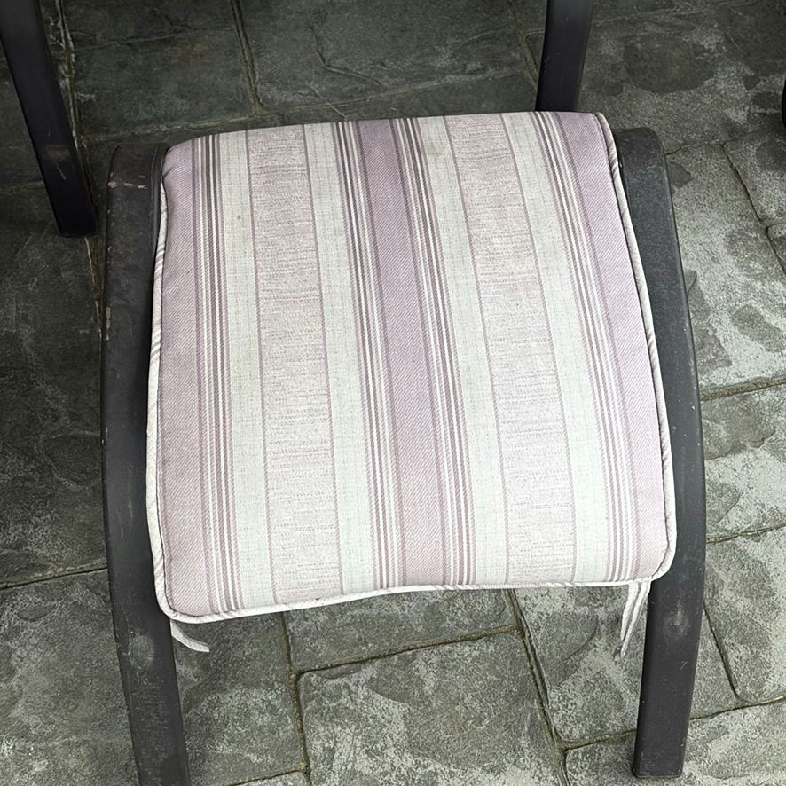 Two Patio Chairs and Two Ottomans - image 5 of 11